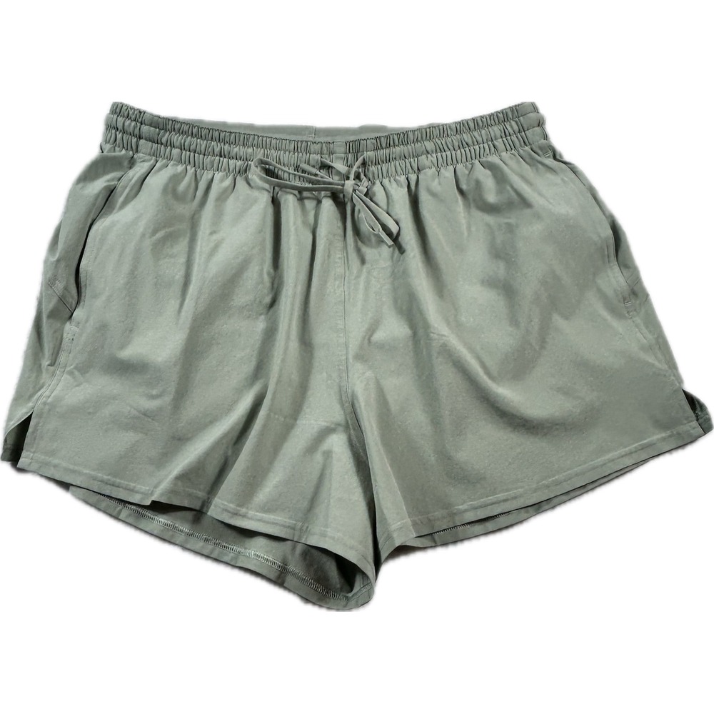Lululemon Stroll at Sundown Shorts Sage Green Grey LW7DKQS Size 10